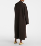 Lisa Yang Amie single-breasted cashmere coat
