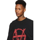 VETEMENTS Black and Red Anarchy T-Shirt