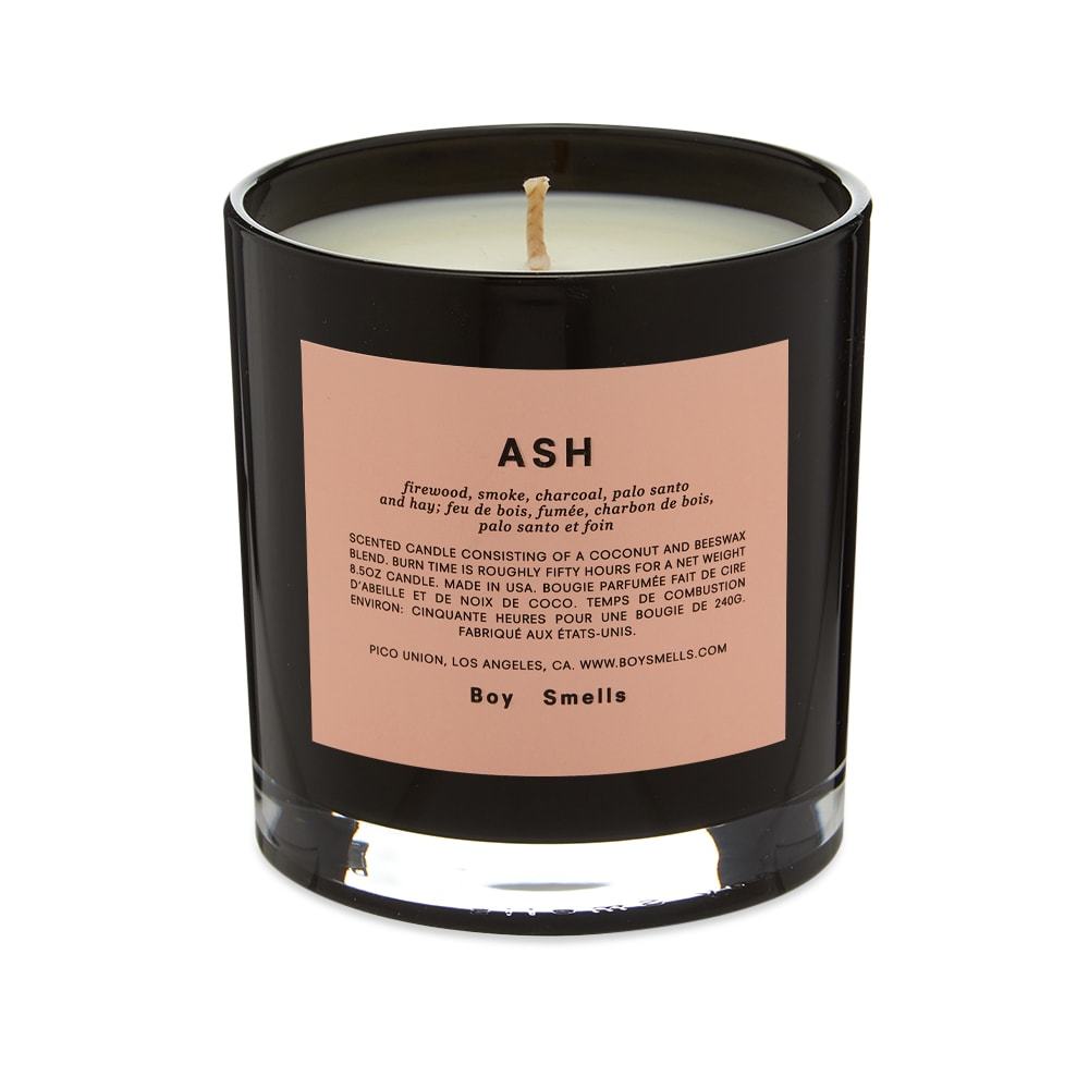 Boy Smells Ash Scented Candle