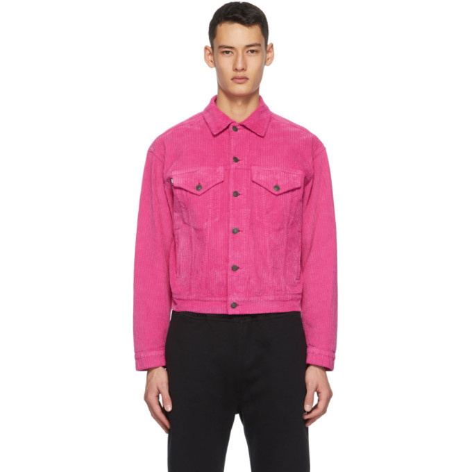 Photo: MSGM Pink Corduroy Jacket