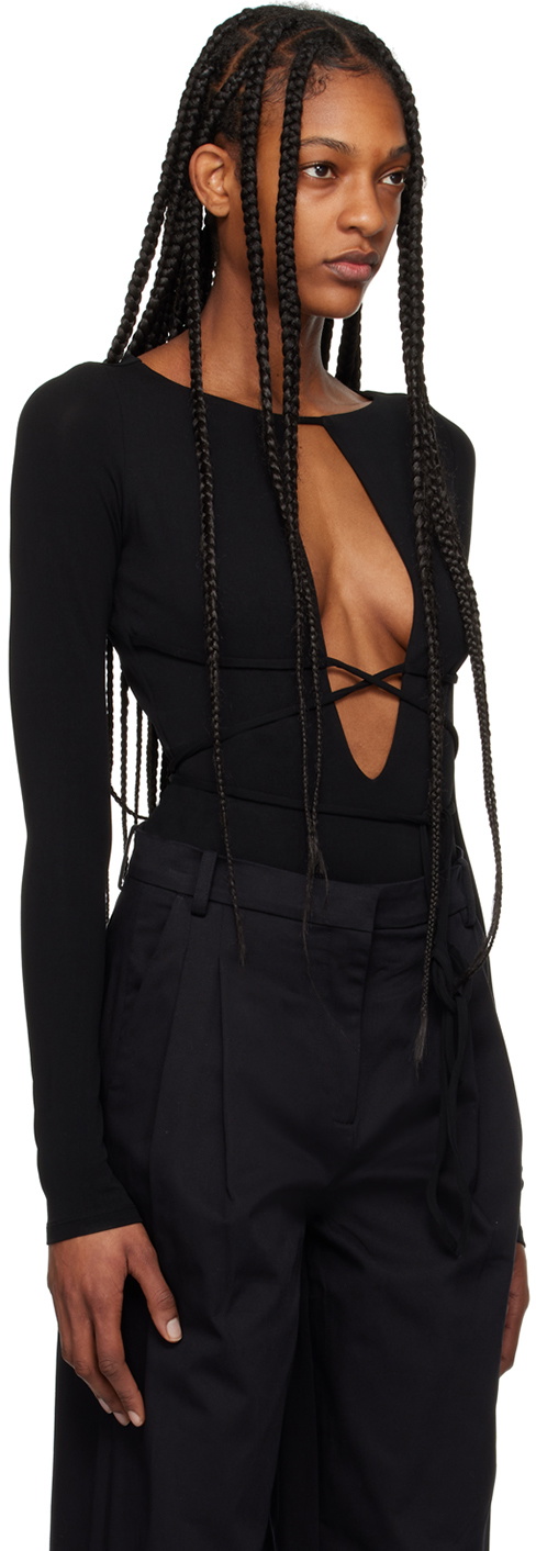TOVE Black Jennifer Bodysuit