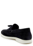 Boss Sienne Suede Loafers Navy