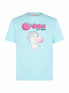 MC2 Saint Barth Man Cotton T-shirt With Statue Big Babol Print | Big Babol® Special Edition