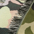 A Bathing Ape Men's 1st Camo Jacquard Blanket in Yellow 