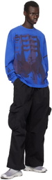 Perks and Mini Blue Gaze Oversized T-shirt