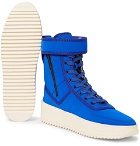 Fear of God - Military Nylon High-Top Sneakers - Men - Bright blue