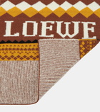 Loewe x Suna Fujita jacquard wool-blend scarf