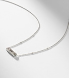 Messika Baby Move 18kt white gold necklace with diamonds
