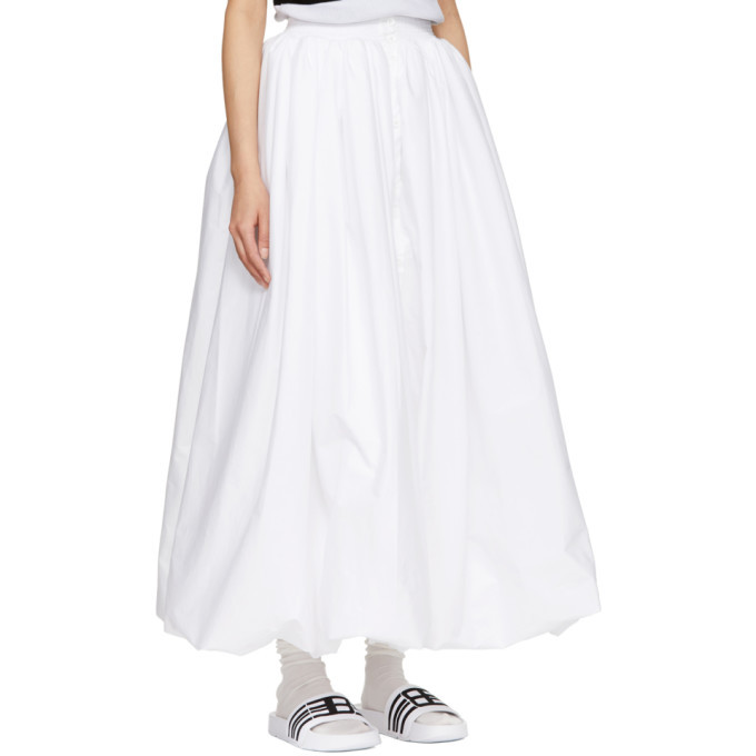 Anton Belinskiy White Padded Skirt