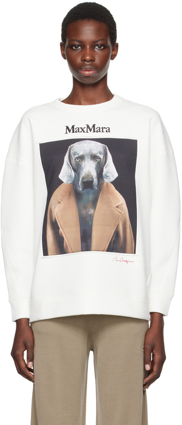 Max Mara Off-White Bacco Sweatshirt
