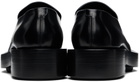 Jil Sander Black Leather Loafers