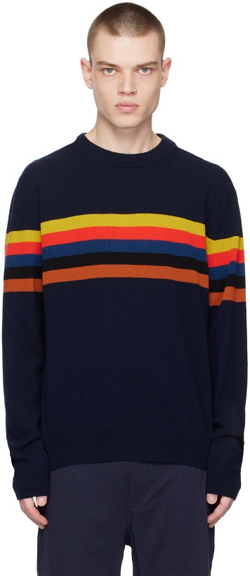 Photo: Paul Smith Blue Stripe Sweater