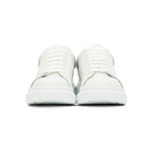 Alexander McQueen White and Grey Oversized Sneakers