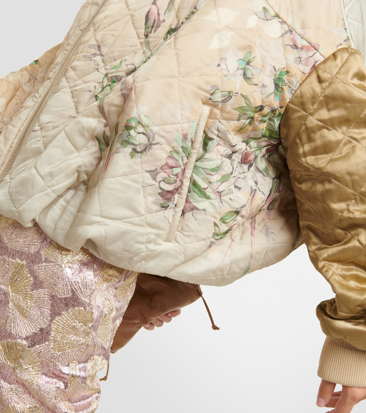 ジャケット DRIES VAN NOTEN Embroidered Viscose Blend Romina Vest Dries Van Noten Embroidered Viscose Blend Romina Vest