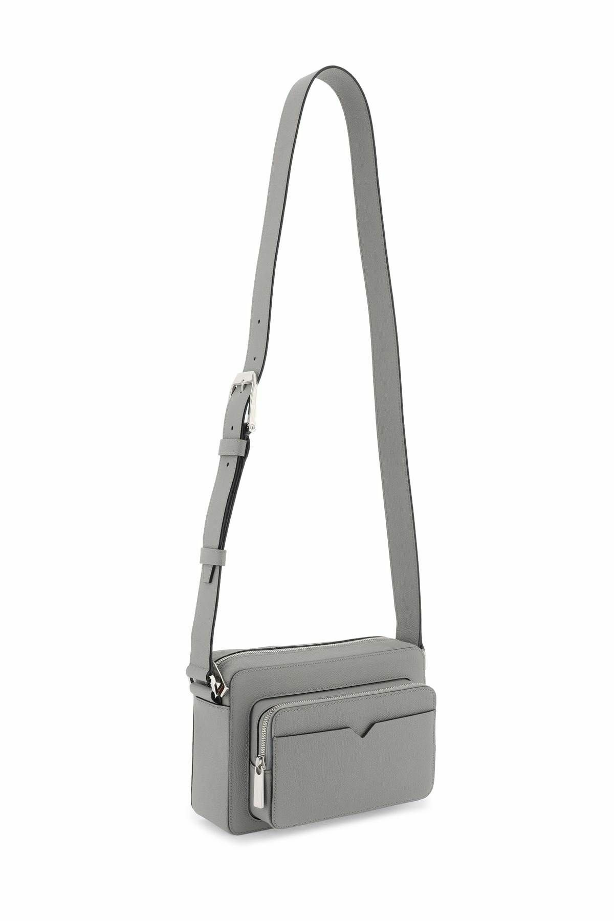 VALEXTRA 'reporter' crossbody bag Grey