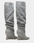 Steve Madden Distortion Boots in Grey