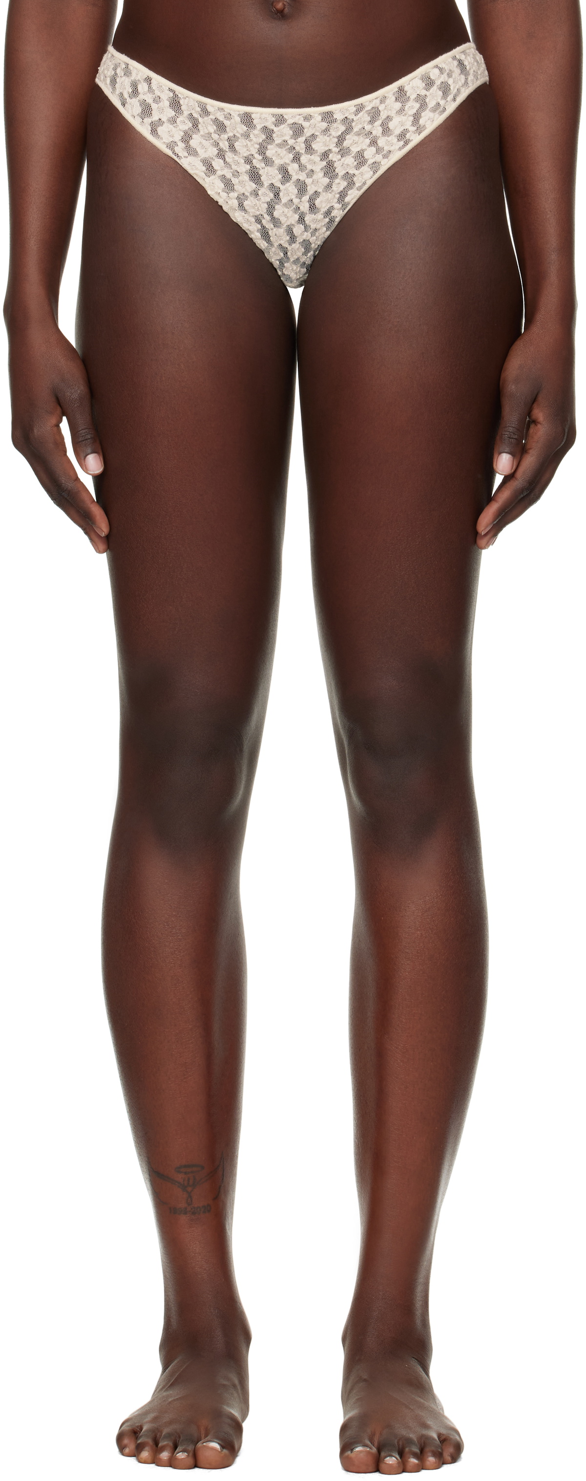 Baserange Off-White Crescent Briefs