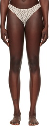 Baserange Off-White Crescent Briefs