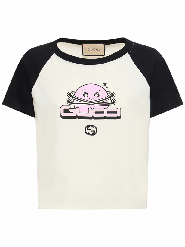 Photo: GUCCI - Cotton Jersey T-shirt