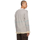 Kiko Kostadinov Grey Norman Armour Long Sleeve Polo