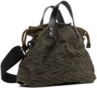 master-piece Khaki Yashiki Edition Knit Messenger Bag