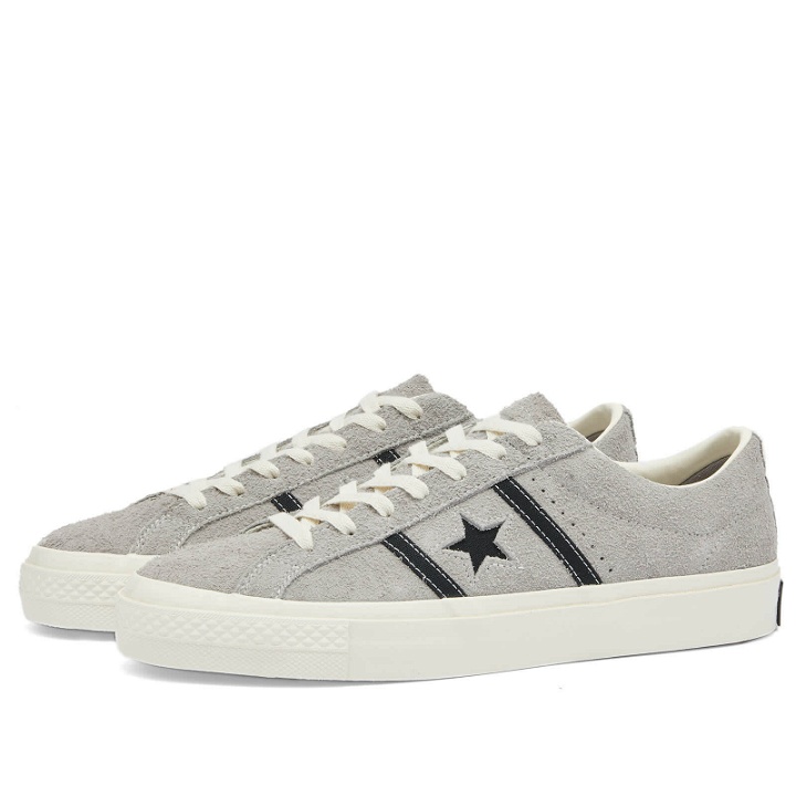 Photo: Converse One Star Academy Pro Sneakers in Totally Neutral/Black/Egret