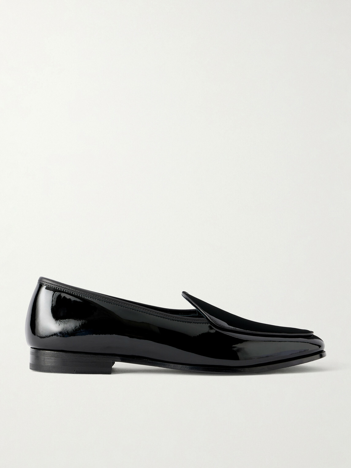 MORJAS - The Belgian Patent-Leather Loafers - Black