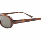 Saint Laurent Sunglasses Saint Laurent SL 872 Erin Sunglasses in Havana/Grey 