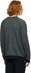 Paul Smith Black Embroidered Sweatshirt