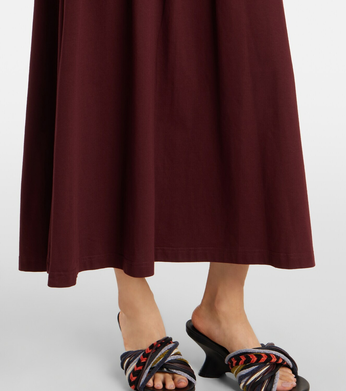 Plan C Cotton midi dress