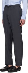 BOSS Navy Houndstooth Dressletic Trousers