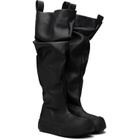 YUME YUME Black Fisherman Chelsea Boots