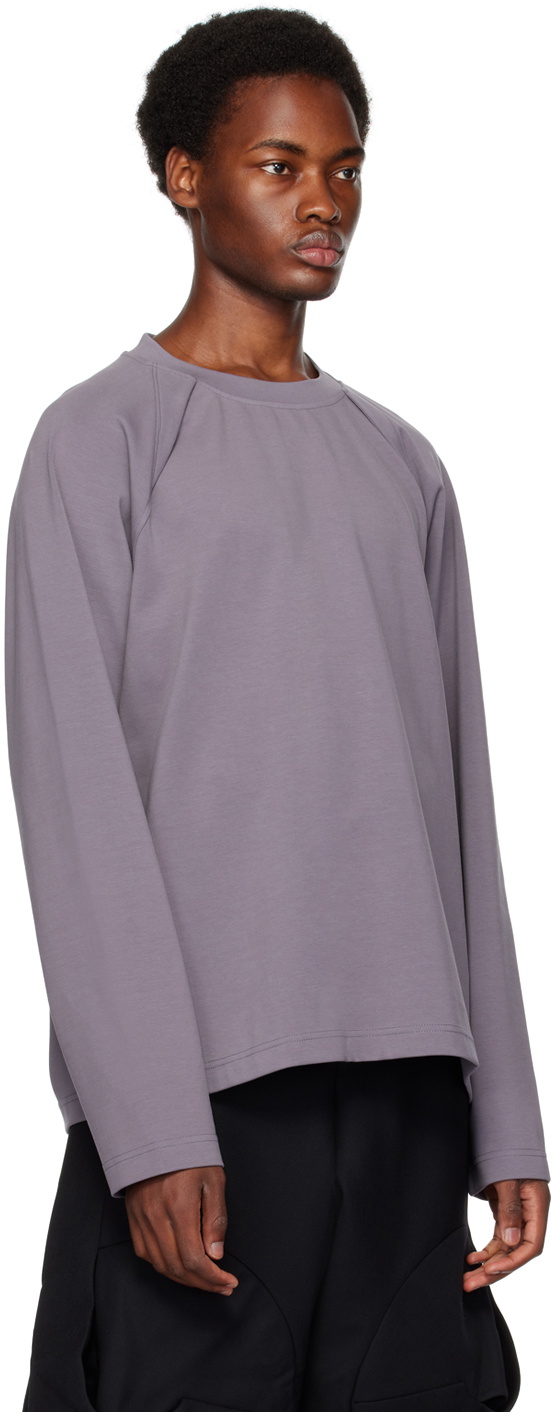 pet-tree-kor Purple Trapa Long Sleeve T-Shirt