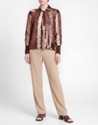 Jijil Womens Top in Brown