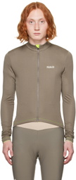 PEdALED Gray Cycling Long Sleeve T-Shirt