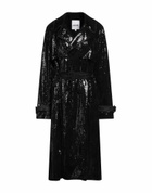Koché Womens Overcoat & Trench Coat in Black