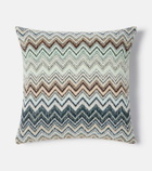 Missoni Forest cotton, wool and cashmere-blend cushion