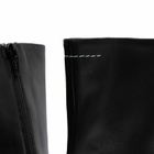 MM6 Maison Margiela Women's Heeled Moulded Toe Ankle Boots in Black