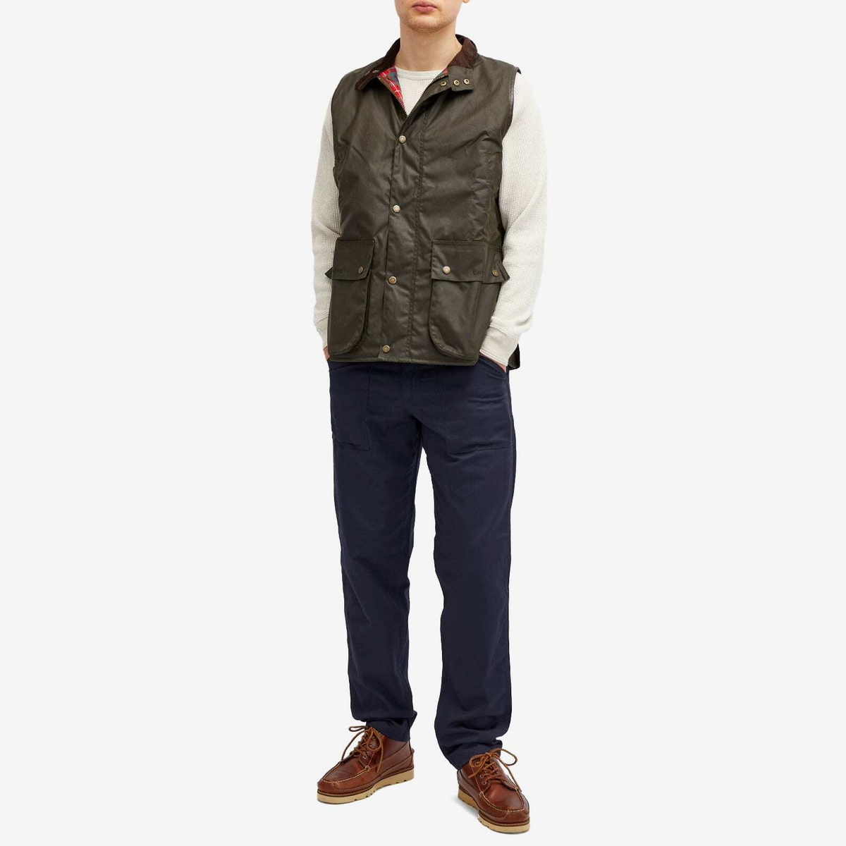 Barbour WAX GILET　中綿入りベスト　オーバーサイズ Barbour WAX GILET 中綿入りベスト オーバーサイズ - メルカリ