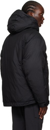 Goldwin Black Hooded Down Jacket