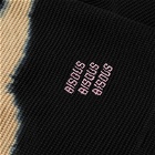 Bisous Skateboards Tie Dye shorts in Black