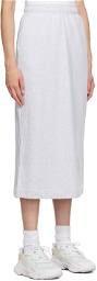 adidas Originals Gray Premium Essentials Midi Skirt