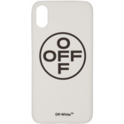 Off-White White Cross OFF iPhone X Case