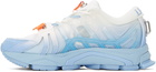 Li-Ning White & Blue Furious Rider Ace 1.5 Sneakers