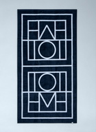 TOTEME Monogram Beach Towel
