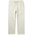 Barena - Cotton-Blend Twill Drawstring Trousers - Neutrals