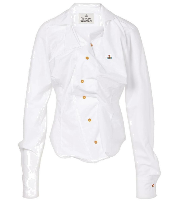 Photo: Vivienne Westwood Drunken gathered cotton shirt