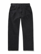 Corridor - Straight-Leg Organic Selvedge Jeans - Black