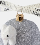 Loewe x Suna Fujita Bunny glitter glass ornament