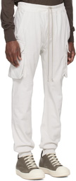 Rick Owens DRKSHDW Off-White Temple Mastodon Cut Sweatpants